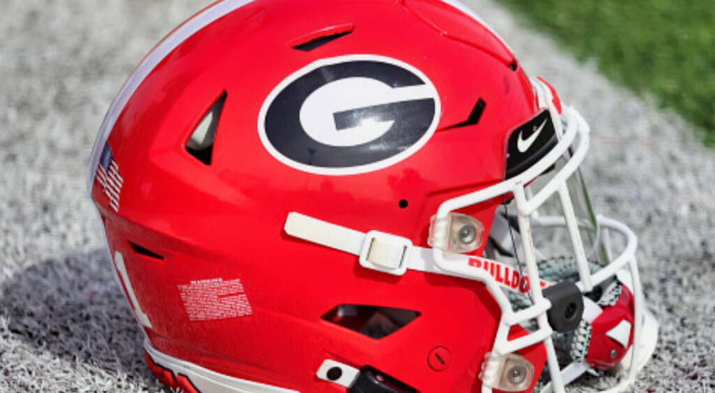 Georgia Bulldogs helmet