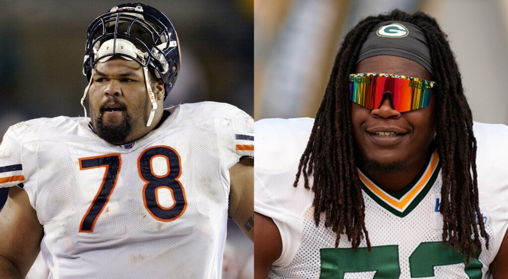 Top 10 Heaviest NFL Player: Aaron Gibson and Caleb Jones