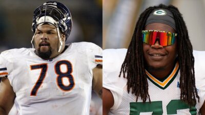 Top 10 Heaviest NFL Player: Aaron Gibson and Caleb Jones