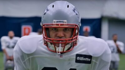 Aaron Hernandez actor as him in movie