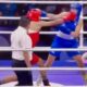 Angela Carini fighting Imane Khelif in boxing