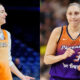 Photos of Caitlin Clark and Diana Taurasi