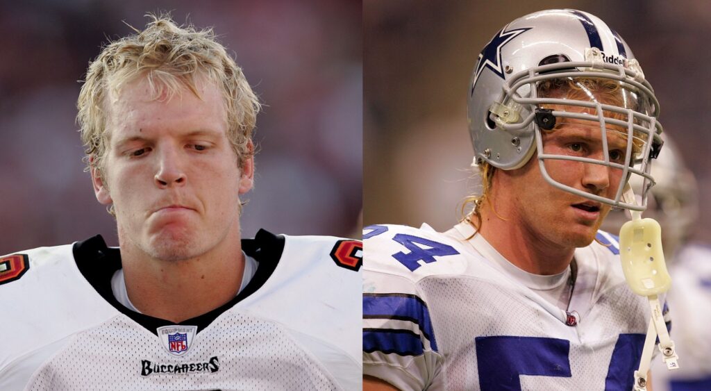 Chris Simms [L] and Bobby Carpenter [R] (Image Credit Getty Images)