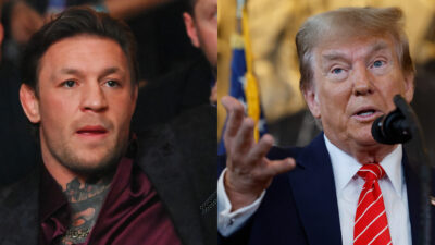 Conor McGregor berates Donald Trump