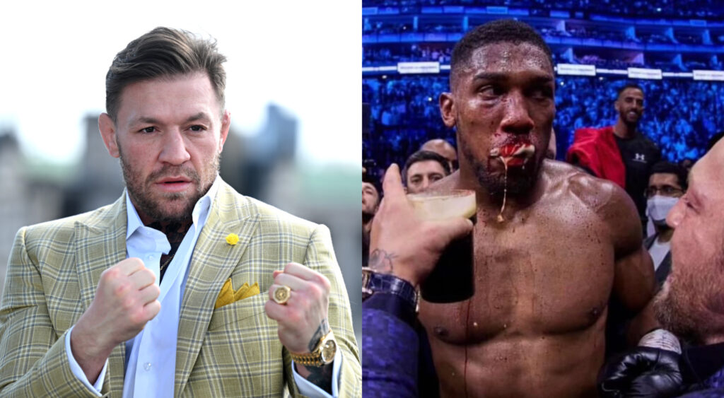 McGregor Denies Forcing Joshua to Drink