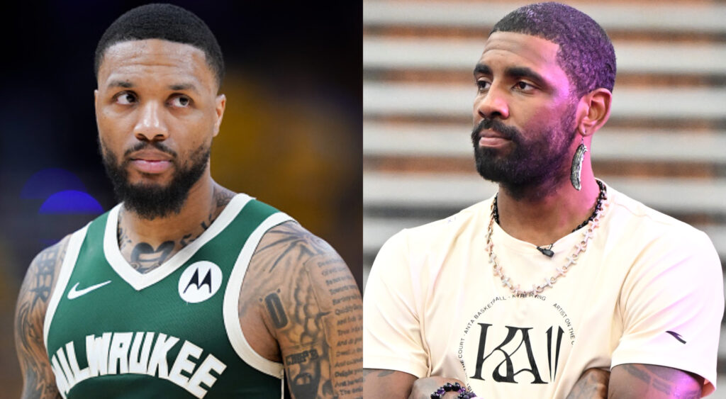 Damian Lillard explains why Kyrie Irving is the toughest opponent in a 1v1 matchup in the NBA