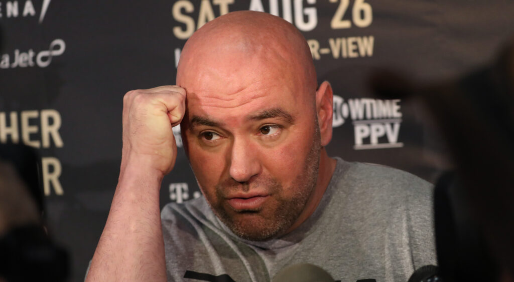 Dana Whie may be in for a financial headache at UFC 306