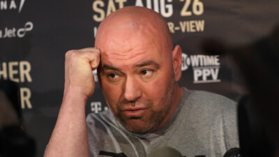 Dana Whie may be in for a financial headache at UFC 306