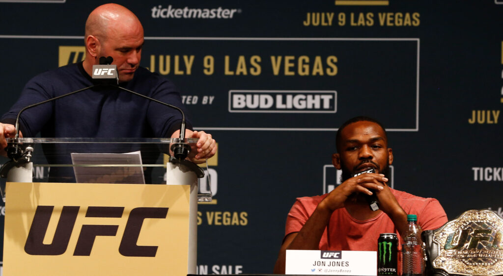 Dana White recalls the time he did not like Jon Jones