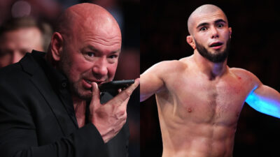 Dana White allegedly accused of Muhammad Mokaev's accident