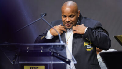 Daniel Cormier does not like the interim lightweight belt idea