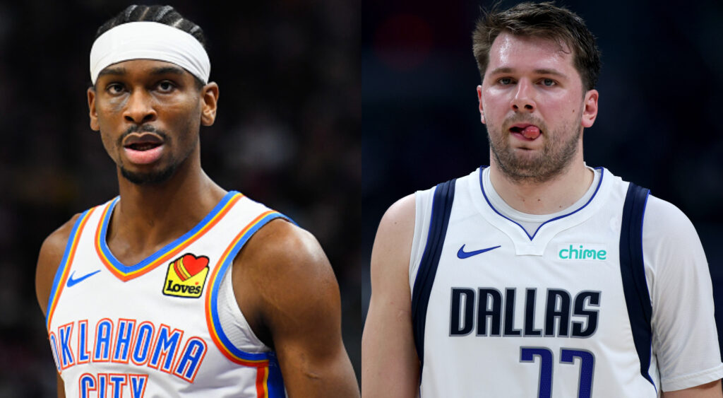 Dereck Lively II responds sharply in four words when choosing between Shai Gilgeous-Alexander and Luka Doncic