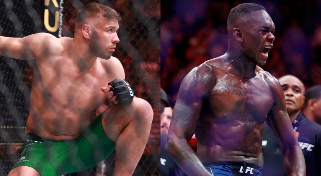  Dricus Du Plessis vs. Israel Adesanya Comparison