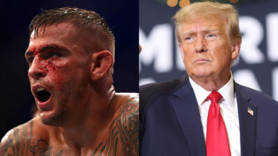 Donald Trump praises Dustin Poirier