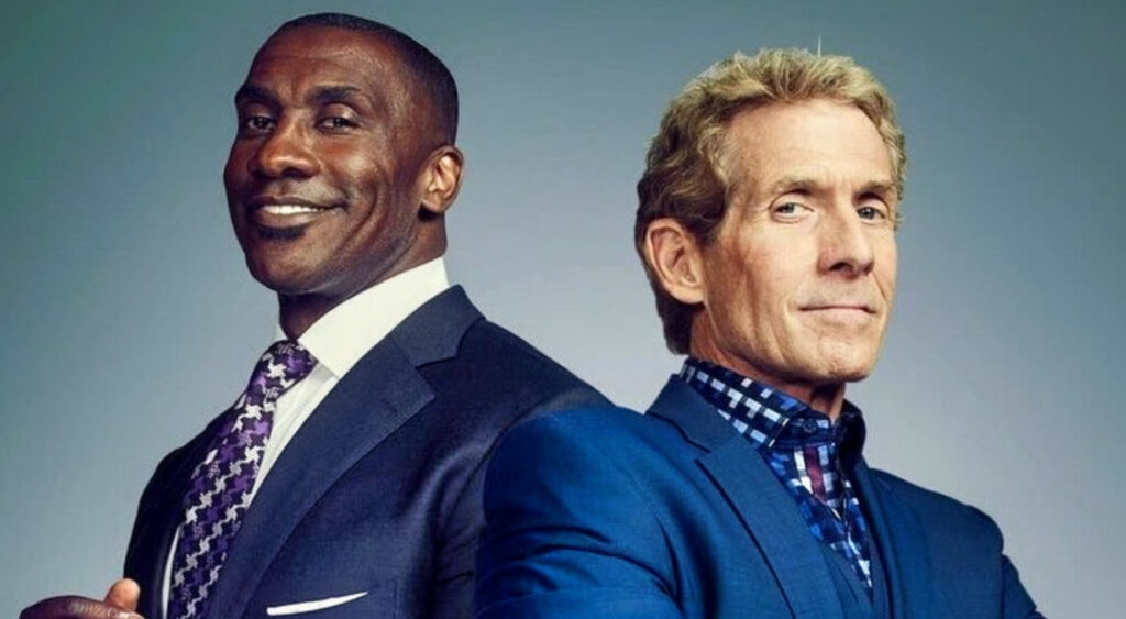 Skip Bayless blasts FSI for not correcting his feud with Sharpe