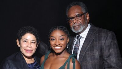 Simone Biles and family