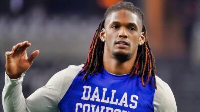 CeeDee Lamb in Cowboys shirt