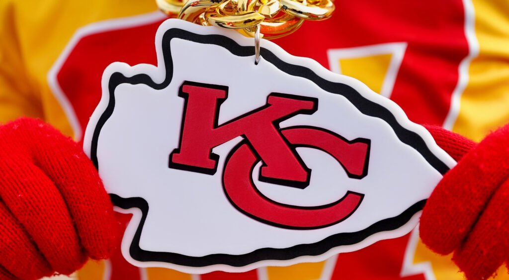 Photo of Kansas City Chiefs logo for article on Marquise Brown