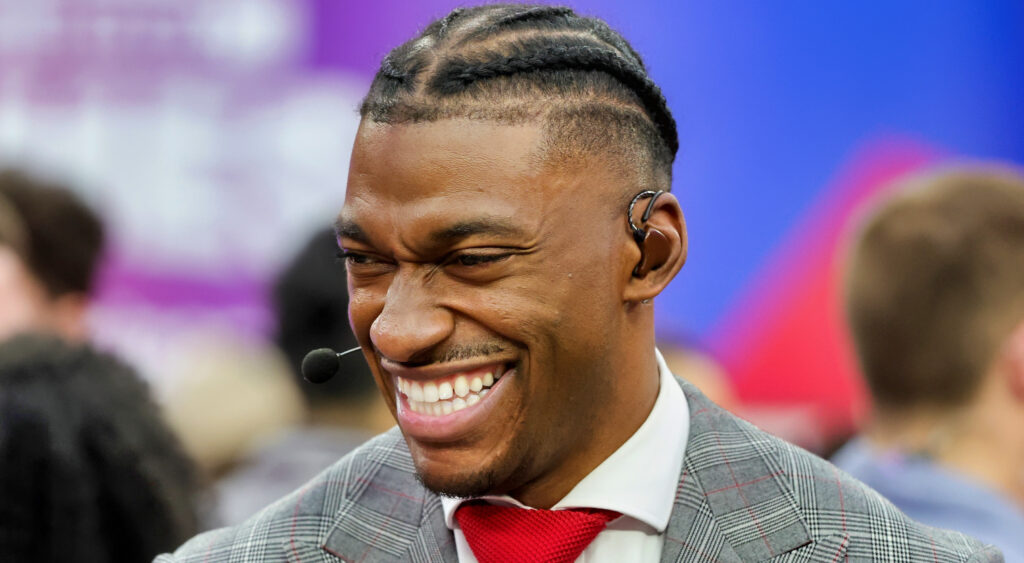 Robert griffin III laughing