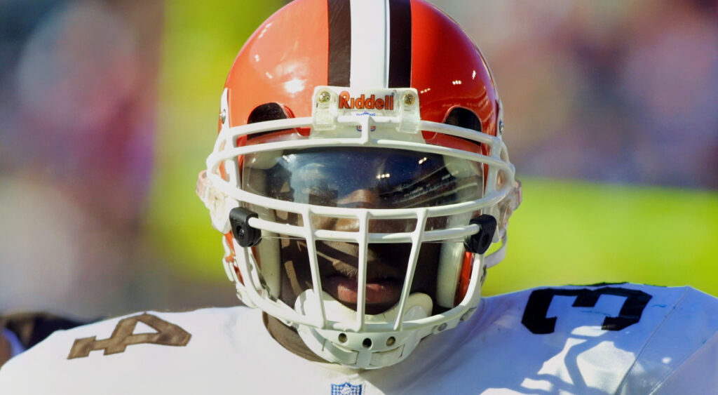 Benjamin Gay Jr. in Browns uniform