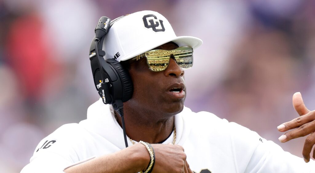 Deion Sanders coaching