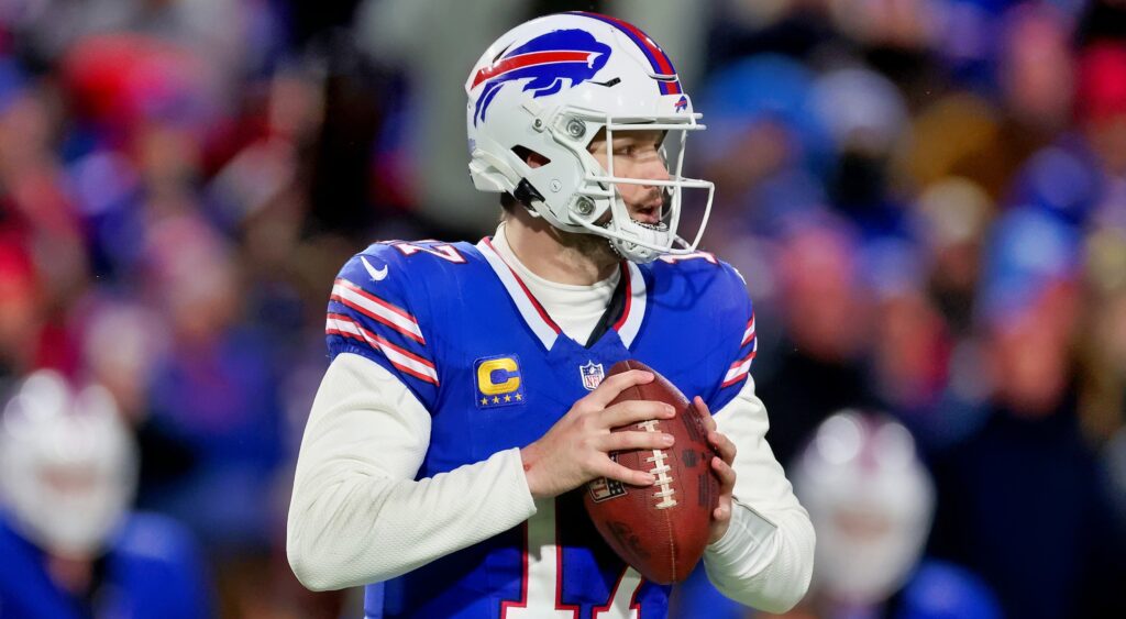 Josh Allen in uniform