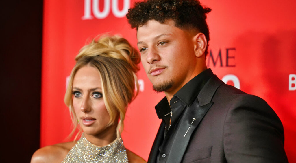 Patrick and Brittany Mahomes