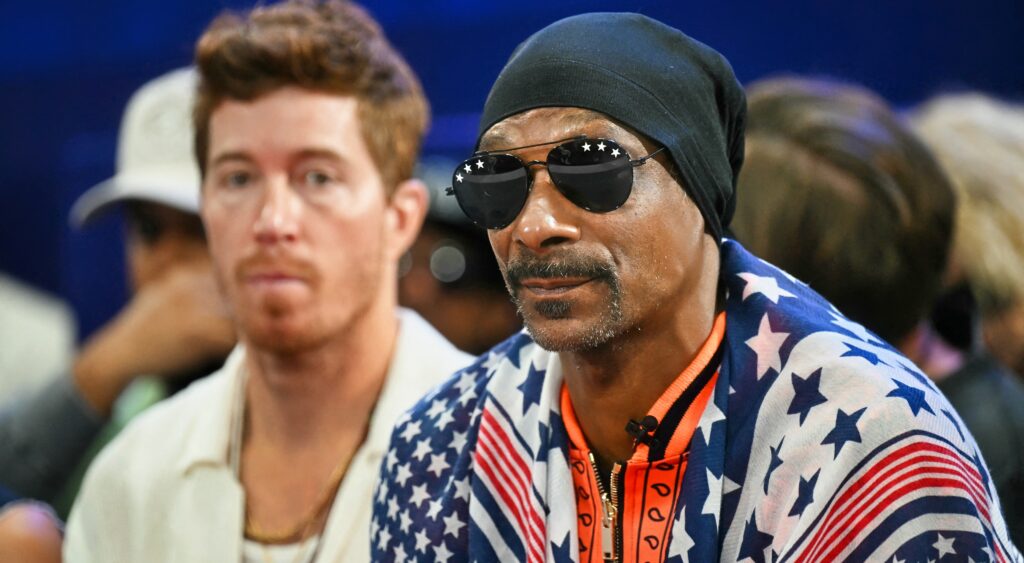 Snoop Dogg at the Olympics.