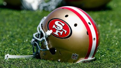 San Francisco 49ers helmet