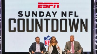 Sam Ponder and Rex Ryan on Sunday Night Football panel