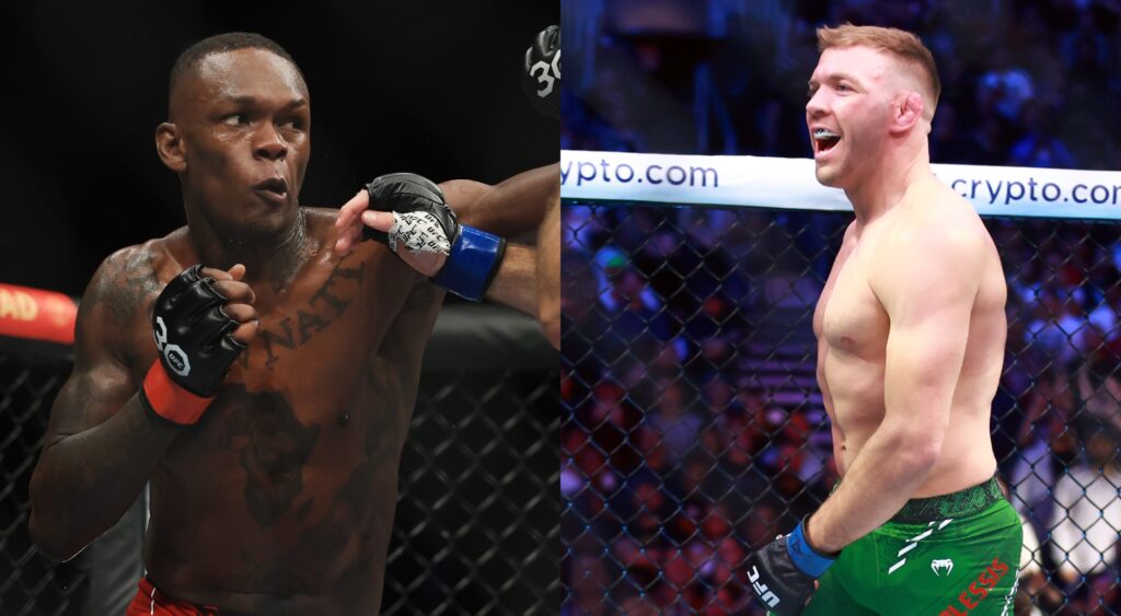 Dricus Du Plessis spots Israel Adesanya's weaknesses