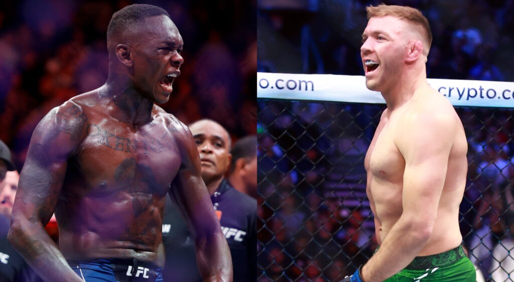 Israel Adesanya and Dricus du Plessis fight details