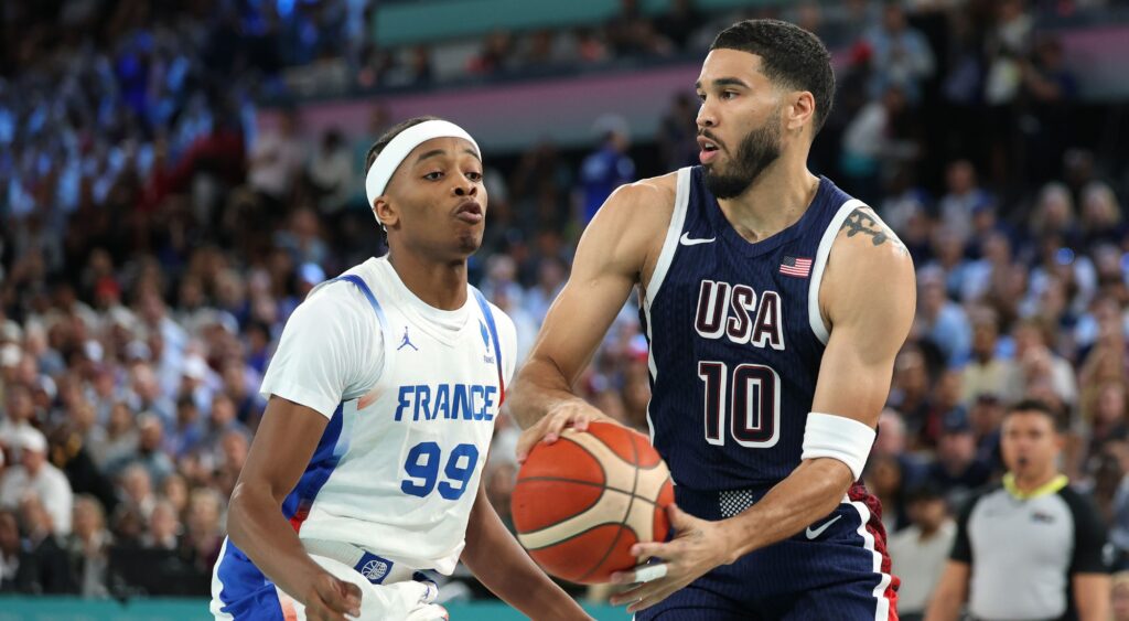 Jayson Tatum shares experience of the Paris Olympics