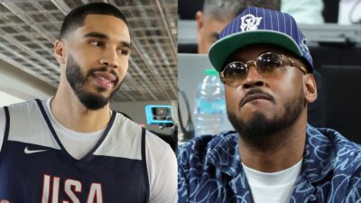 Carmelo Anthony slams Team USA for benching Tatum