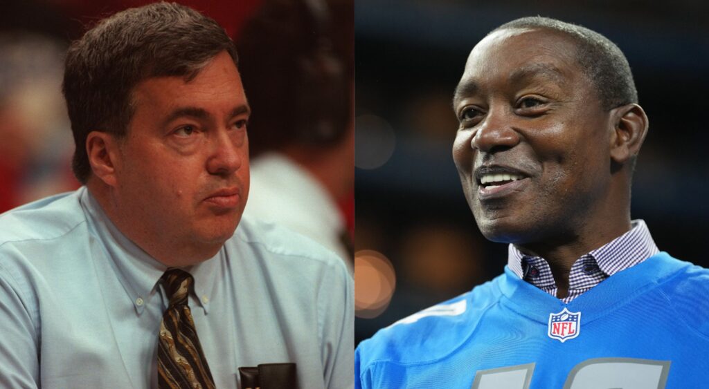 Isiah Thomas and Ron Harper praises Jerry Krauses's legacy with the Bulls