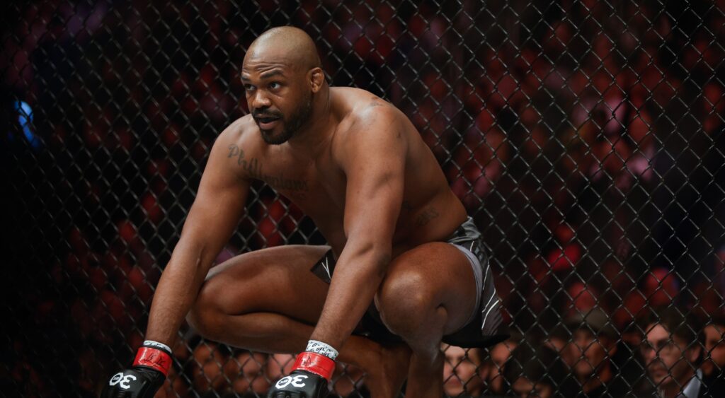  Jon Jones in Octagon