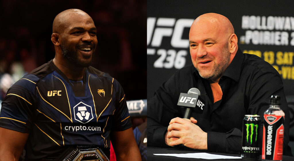 Jon Jones hails Dana White