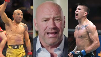 Dana White trolled for booking Jose Aldo vs. Mario Bautista