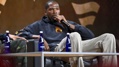 Kevin Durant discusses why he responds to his critics on social media