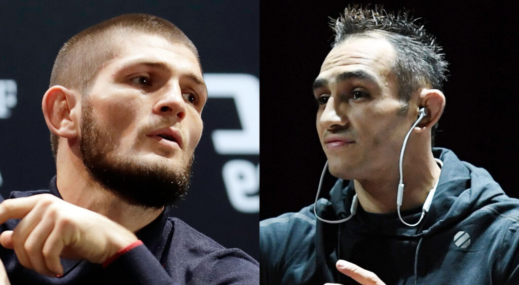 Khabib Nurmagomedov talks about Tony Ferguson's chances against him