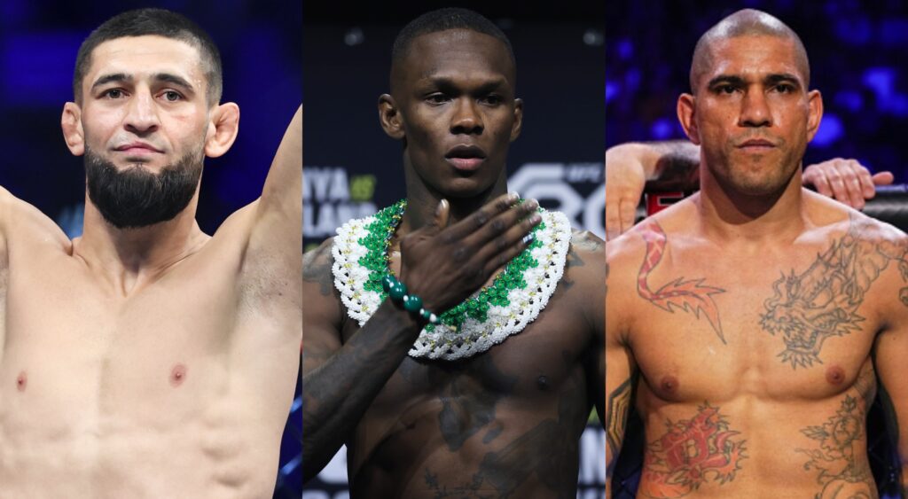 Israel Adesanya's next three possible opponents