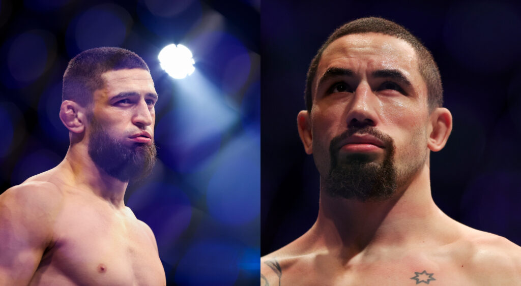 Robert Whittaker looks forward to fighting Khamzat Chimaev