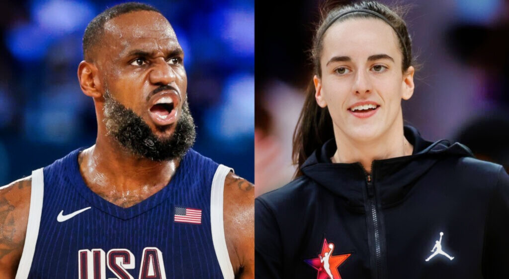 LeBron James Slammed Caitlin Clark's Haters