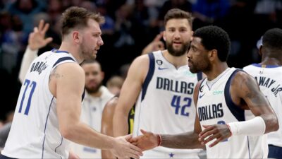 Luka Doncic and Kyrie Irving for Dallas Mavericks