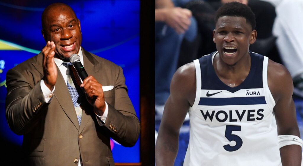 Magic Johnson slams Anthony Edwards