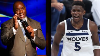 Magic Johnson slams Anthony Edwards