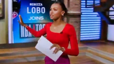 Malika Andrews on NBA Today