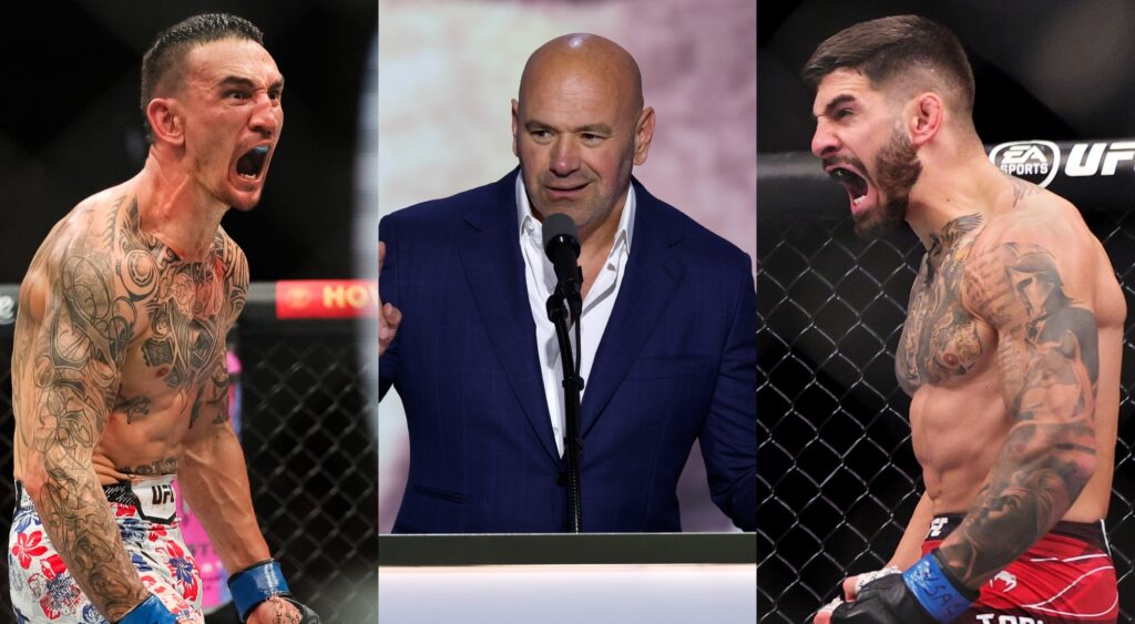 Dana White Fumbles UFC 308 fight Announcement