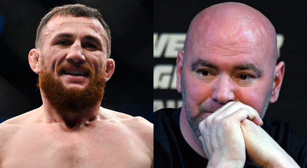 Dana White goes off on Merab Dvalishvili