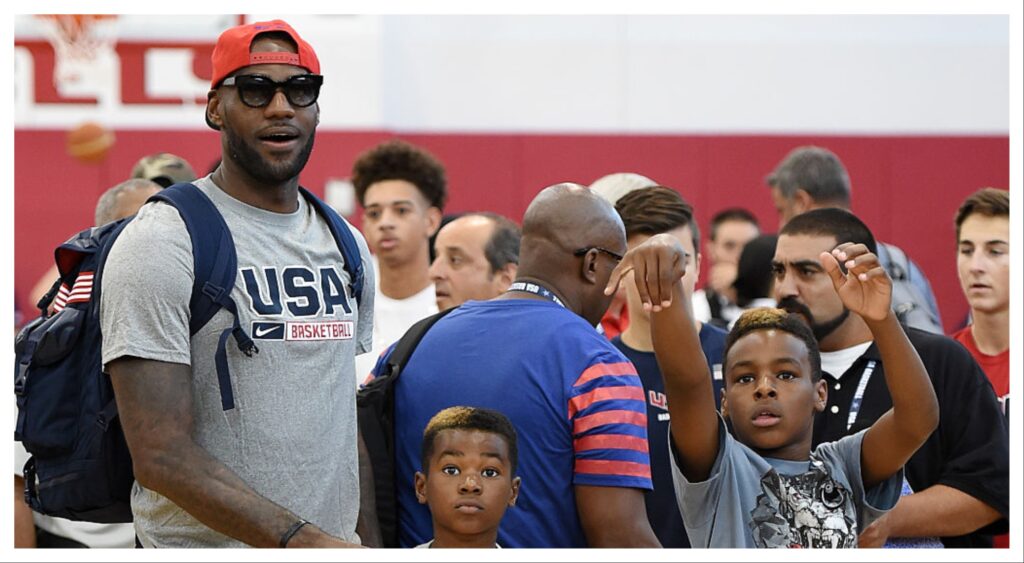 LeBron James USA Men's Basketball